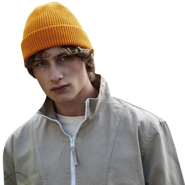 Beechfield Waffle Organic Cotton Beanie