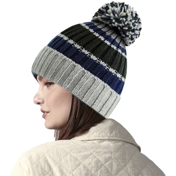 Beechfield Hygge randig mössa