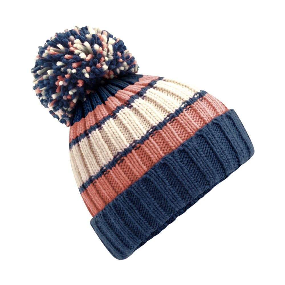 Beechfield Hygge randig mössa