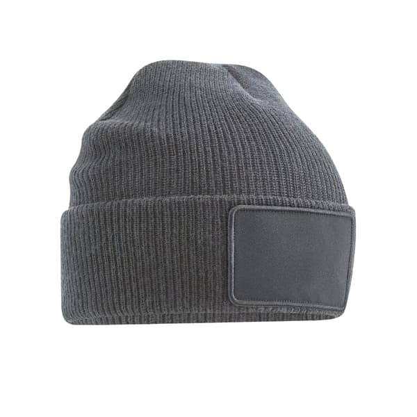 Beechfield Thinsulate Removable Patch Beanie