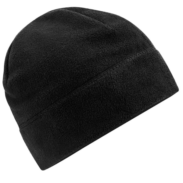 Beechfield Unisex Adult Fleece Recycled Beanie Black One Size