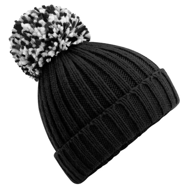 Beechfield Unisex Hygge Beanie til voksne Black One Size