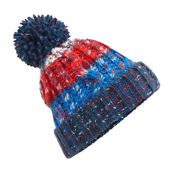 Beechfield Unisex vuxen korkskruv Pom Pom Beanie