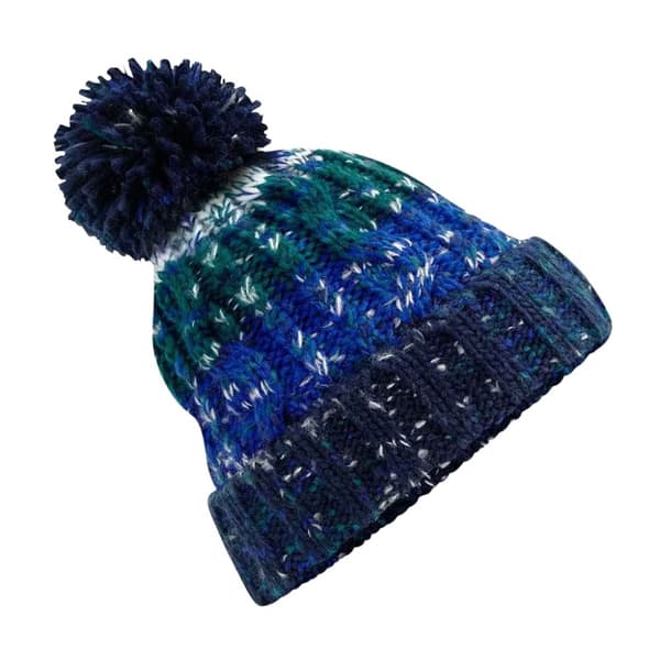Beechfield Unisex vuxen korkskruv Pom Pom Beanie