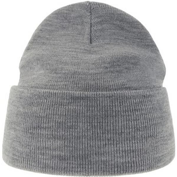 Atlantis Unisex Adult Pure Recycled Beanie til voksne Light Grey One Size