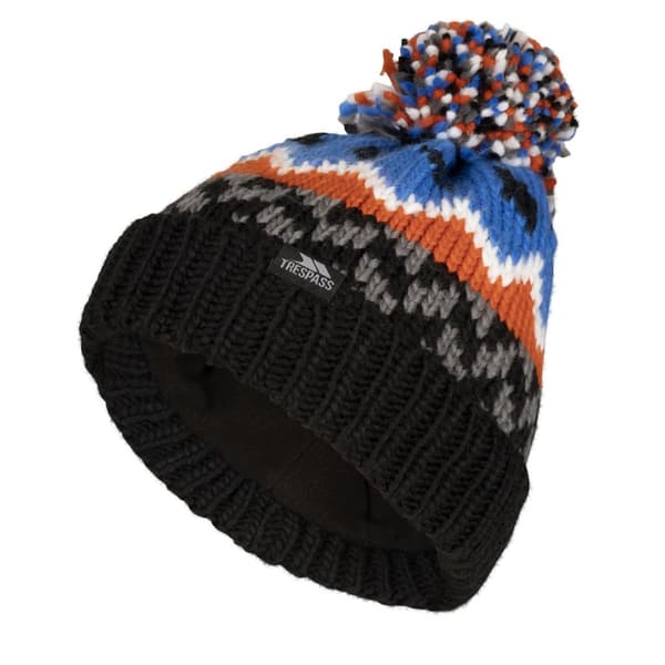Trespass Childrens/Kids Twiglet Chunky Knit Fleece Lined Hat