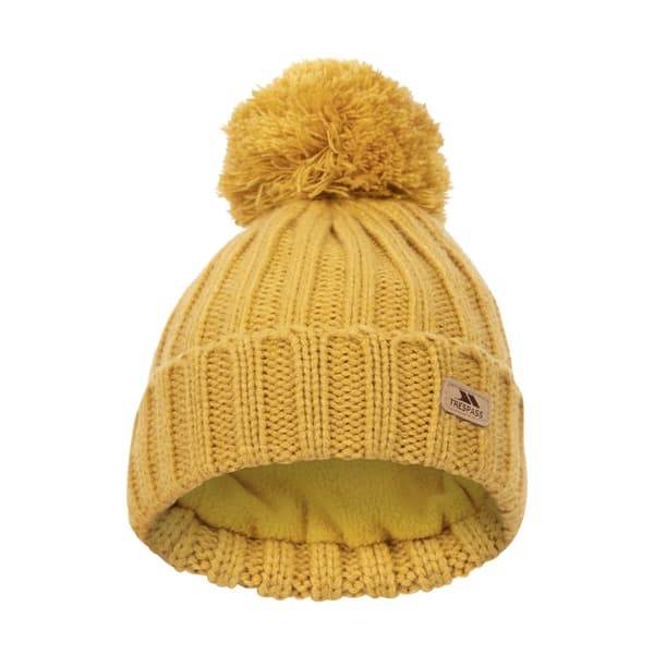 Trespass Childrens/Kids Thorns Bobble Hat Honeybee 5-7 Years