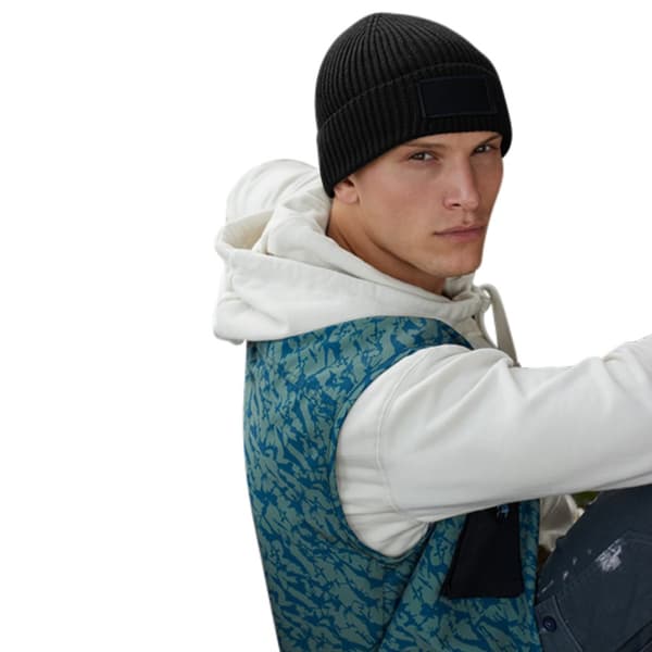 Beechfield Fashion Woven Patch Beanie