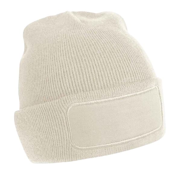Beechfield Unisex Beanie för vuxna med patch