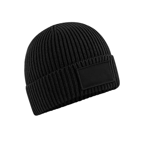 Beechfield Unisex vuxen Fashion Patch Beanie