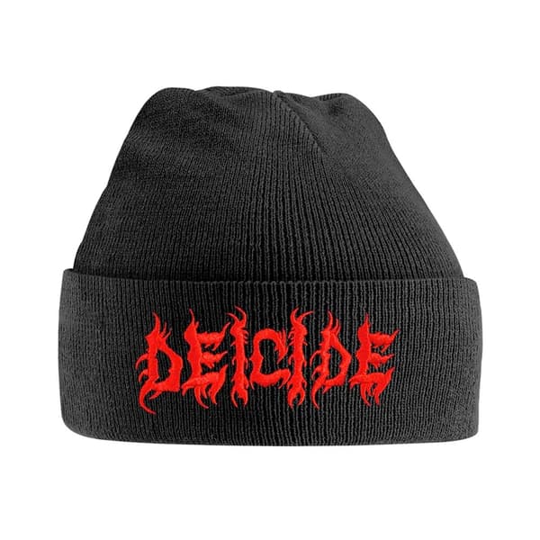 Deicide Unisex Adult Logo Beanie Black One Size