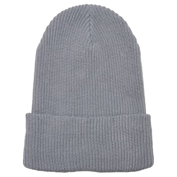 Flexfit Unisex Beanie för vuxna, stickad i återvunnet garn