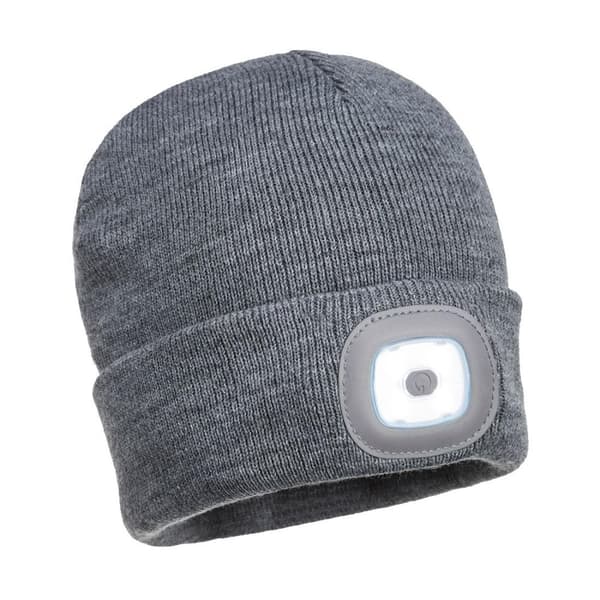 Portwest Unisex Adult Rechargeable Torch Beanie