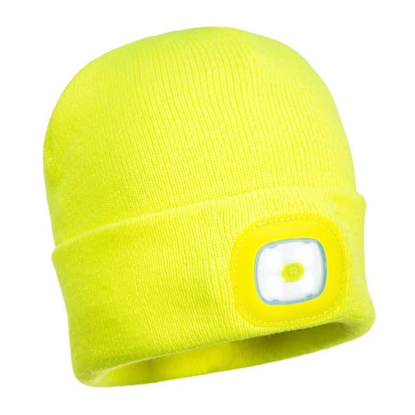 Portwest Unisex Adult Rechargeable Torch Beanie