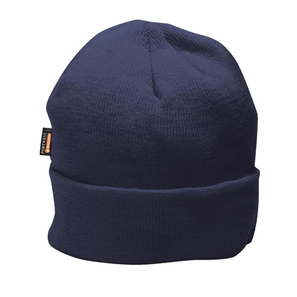 Portwest Unisex vuxen stickad mössa för vuxna Navy One Size