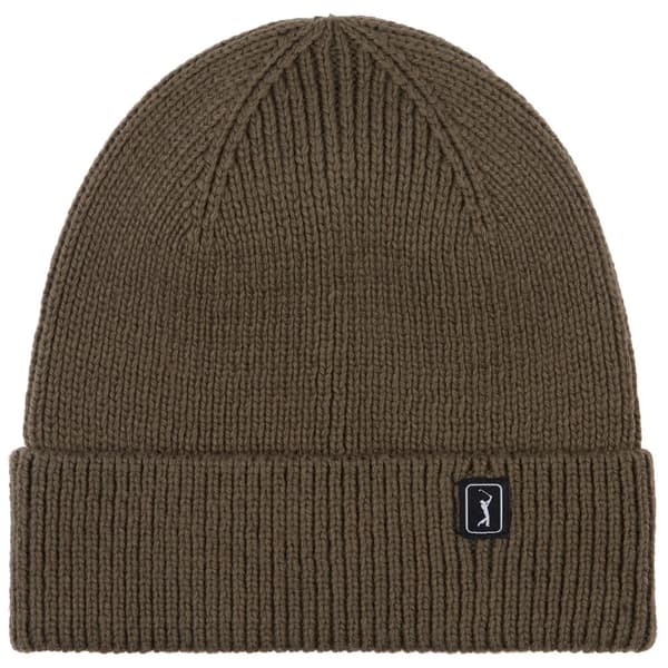 PGA Tour Golf Mens Recycled Polyester Beanie