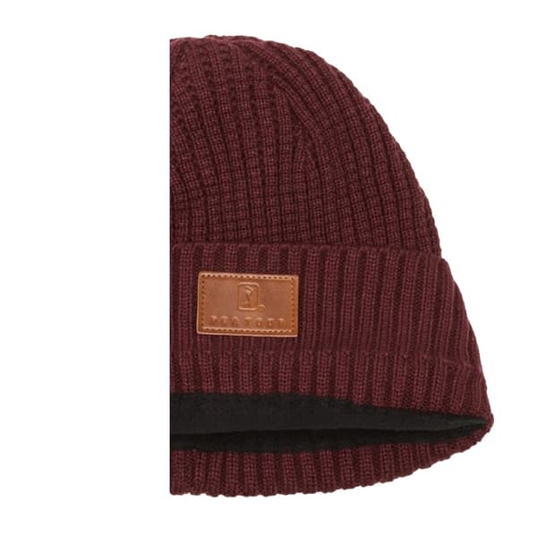 PGA Tour Golf Mens Waffle Knitted Beanie