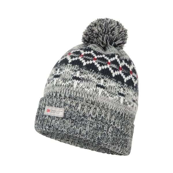 Mountain Warehouse Mens Fair Isle Thinsulate Beanie