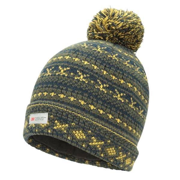 Mountain Warehouse Mens Fair Isle Thinsulate Beanie