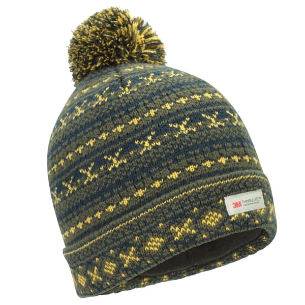 Mountain Warehouse Mens Fair Isle Thinsulate Beanie
