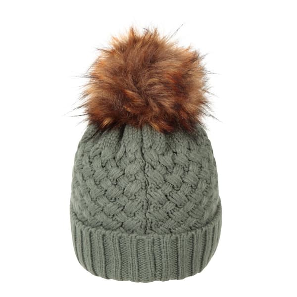 Mountain Warehouse Womens/Ladies Lisbon Pom Pom Borg Lined Beanie