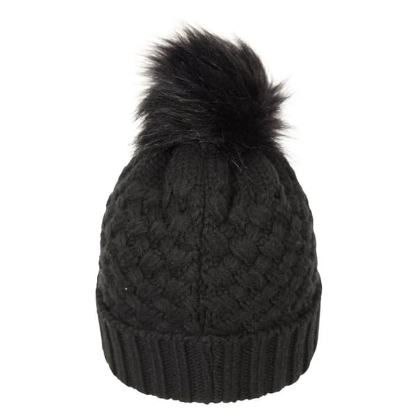 Mountain Warehouse Womens/Ladies Lisbon Pom Pom Borg Lined Beanie