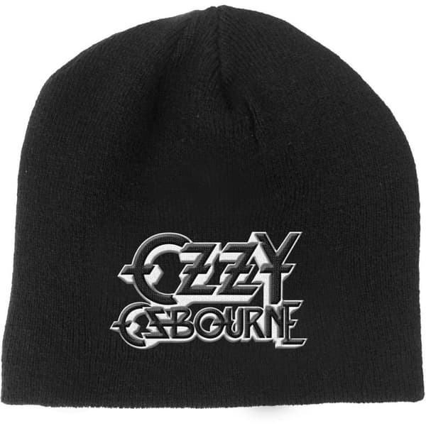 Ozzy Osbourne Unisex voksen logo-bøllehat til voksne Black One Size