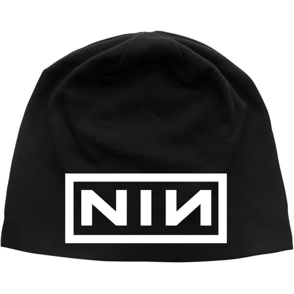 Nine Inch Nails Unisex Adult Logo Beanie Black One Size