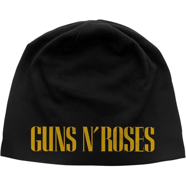 Guns N Roses Unisex voksen logo-bøllehat til voksne Black One Size