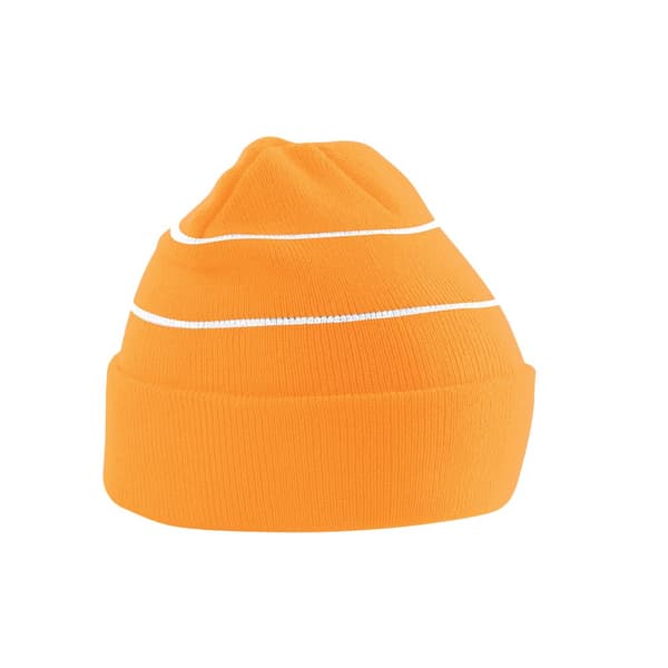 Beechfield Unisex Adult Knitted High-Vis Beanie