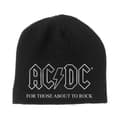 Miniatyrbillede 1 af 2: AC/DC Unisex Adult For Those About To Rock Back Print Beanie