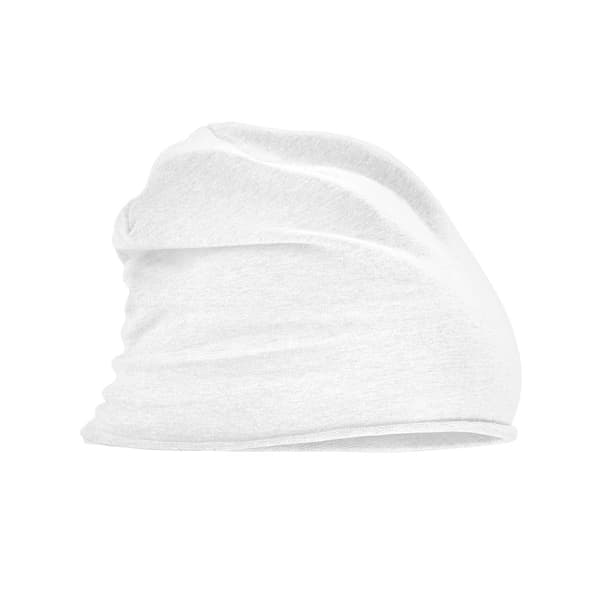 Beechfield Unisex Adult Jersey Beanie White One Size