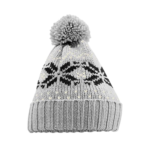 Beechfield Unisex Adult Snowstar Fair Isle Beanie