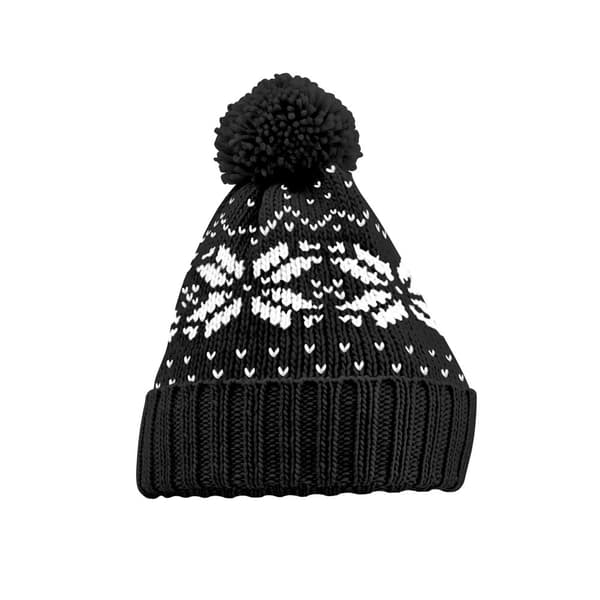 Beechfield Unisex Adult Snowstar Fair Isle Beanie