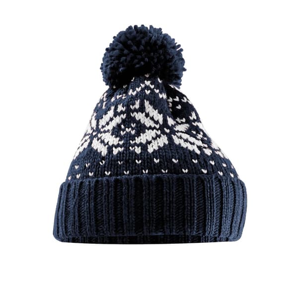 Beechfield Unisex Adult Snowstar Fair Isle Beanie