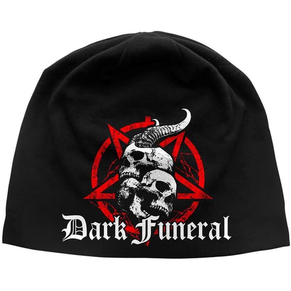 Dark Funeral Unisex Adult Skulls & Pentagram Beanie