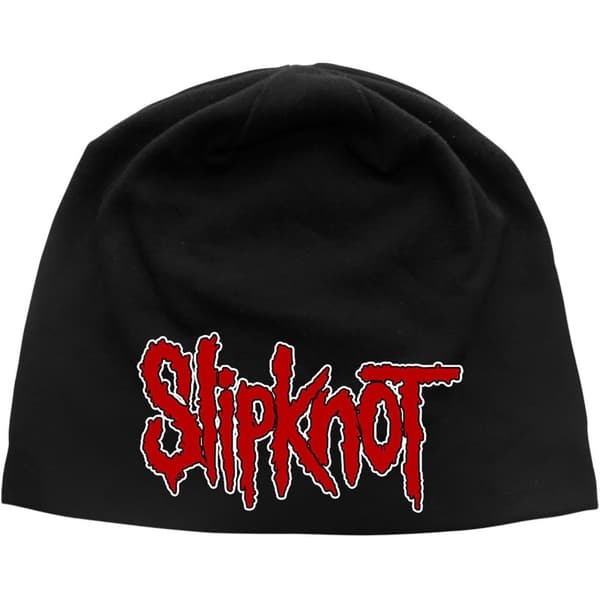 Slipknot Unisex Adult Logo Beanie Black/Red One Size