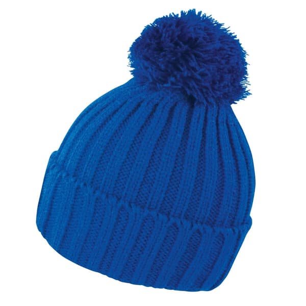 Result Winter Essentials Unisex Vuxen Stickad HDI Quest Mössa Royal Blue One Size