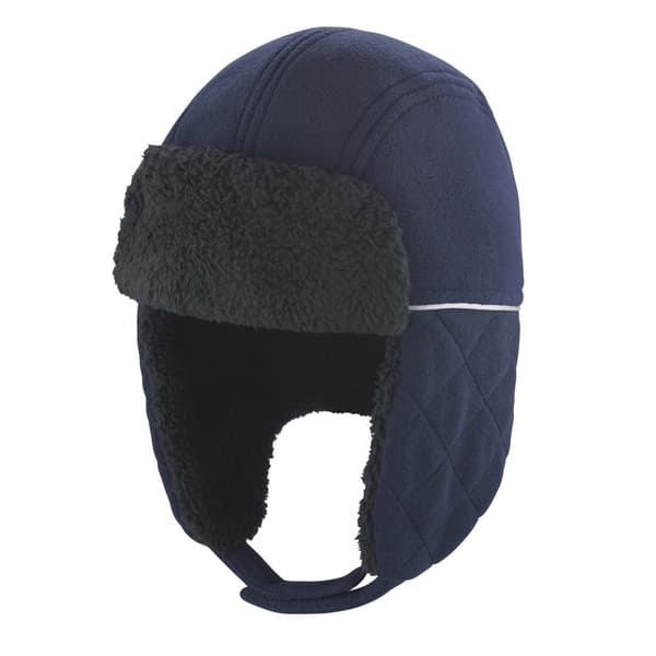 Result Winter Essentials Unisex Adult Trapper Hat Navy/Black L-XL