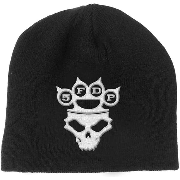Five Finger Death Punch Unisex vuxen mössa med dödskalle-logga Black One Size