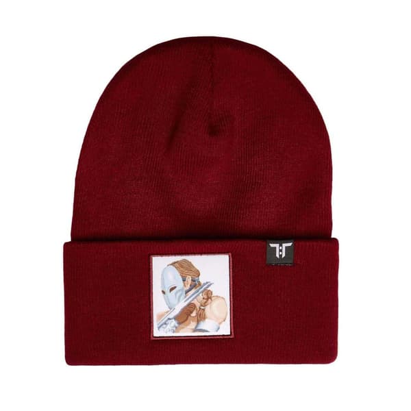 Tokyo Time Unisex Adult Vega Street Fighter 2 Beanie Maroon Red One Size