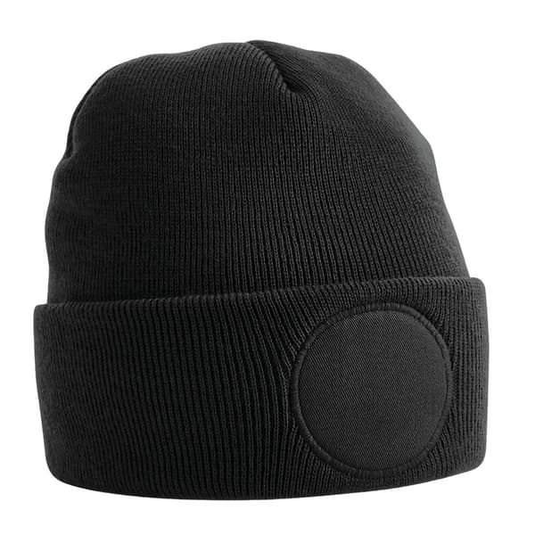 Beechfield Unisex Beanie för vuxna med patch