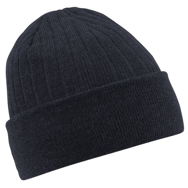 Beechfield Unisex Thinsulate Beanie til voksne Dark Graphite One Size
