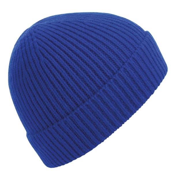 Beechfield Unisex ribbstickad mössa för vuxna