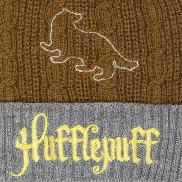 Harry Potter Hufflepuff Pom Pom Beanie