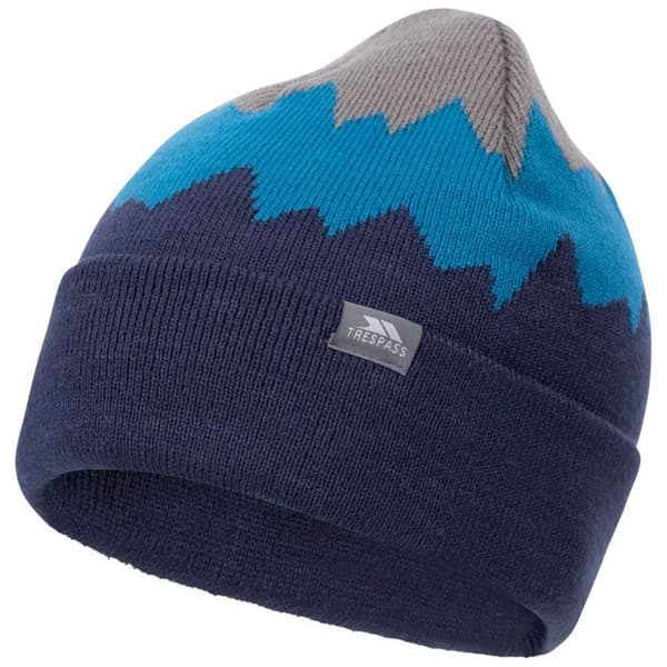 Trespass Cobbler-mössa, herr Storm Grey/Bondi Blue/Navy One Size