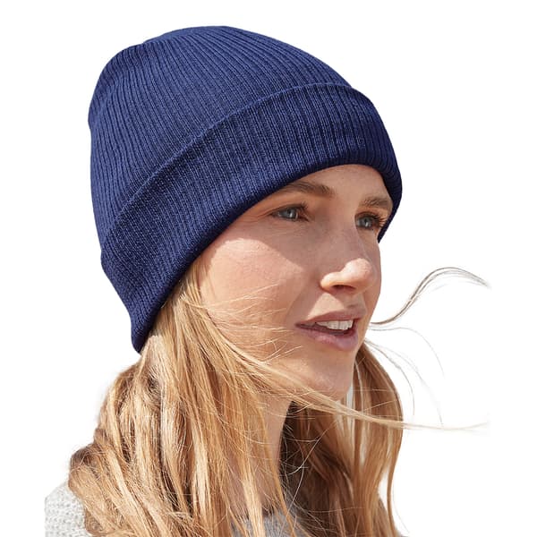 Beechfield Unisex Adult Knitted Organic Cotton Beanie