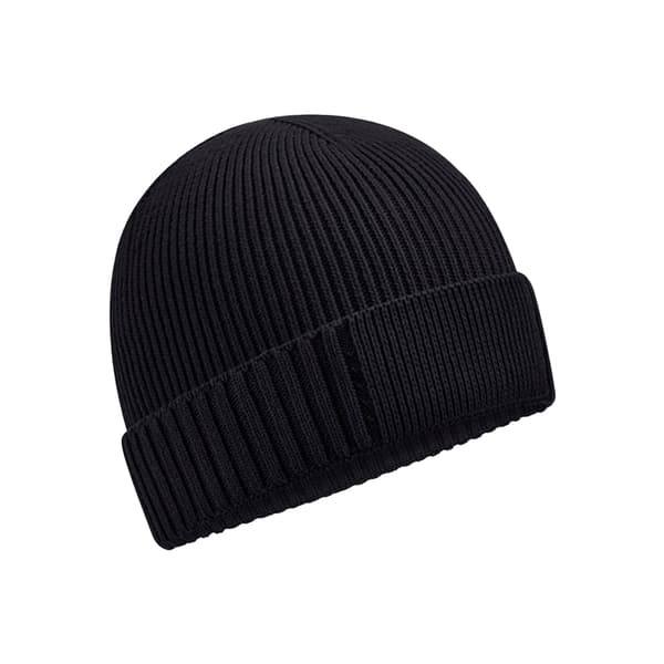Beechfield Unisex Adult Organic Cotton Engineered Patch Beanie