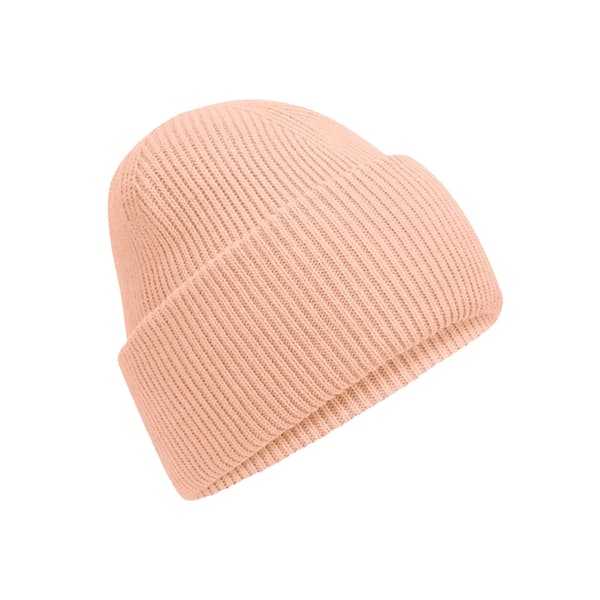 Beechfield Unisex Adult Classic Deep Cuffed Beanie Peach One Size