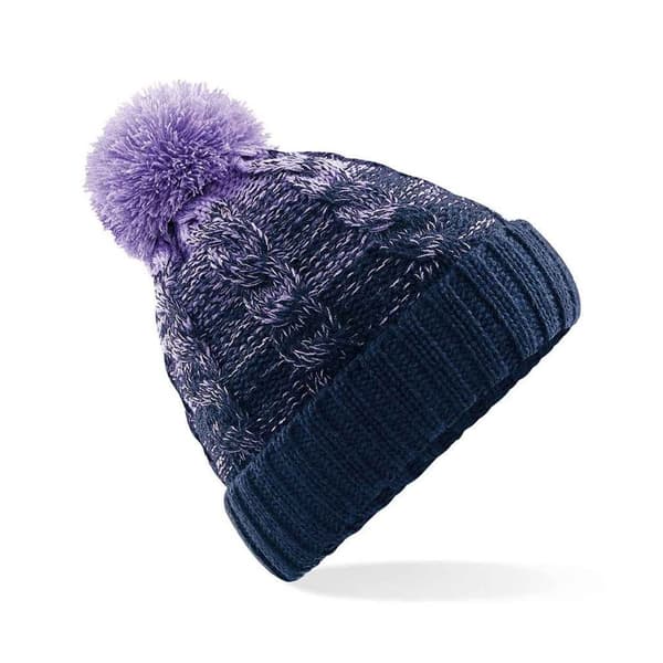Beechfield Unisex Adult Ombre Pom Pom Beanie